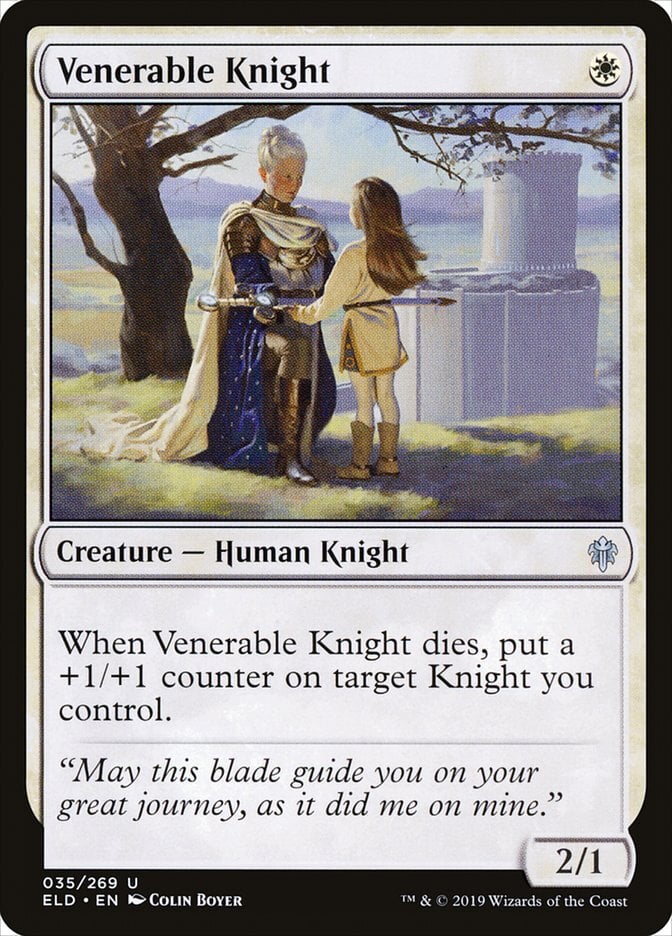 Image: Venerable Knight - Throne of Eldraine-(035)