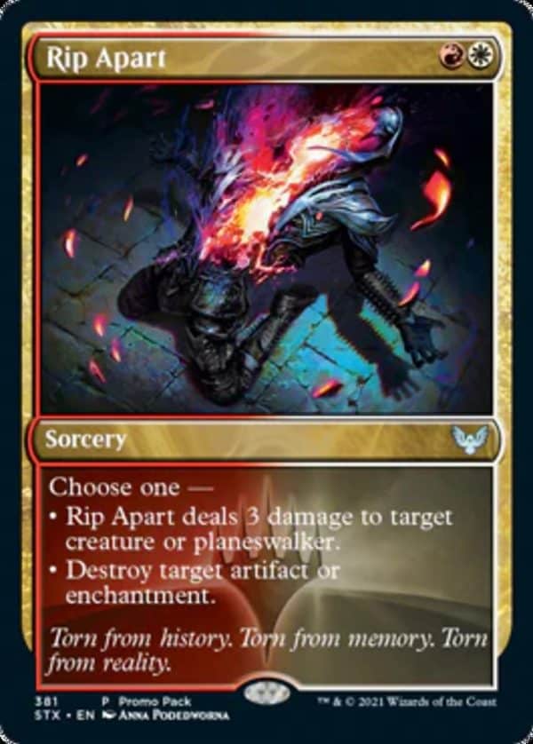 Rip Apart - Strixhaven: School of Mages-(381)-Foil