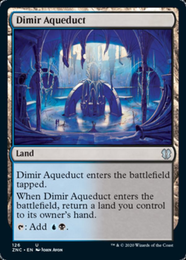 Dimir Aqueduct - Zendikar Rising Commander-(126)