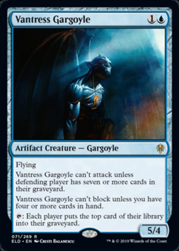 Vantress Gargoyle - Throne of Eldraine-(071)