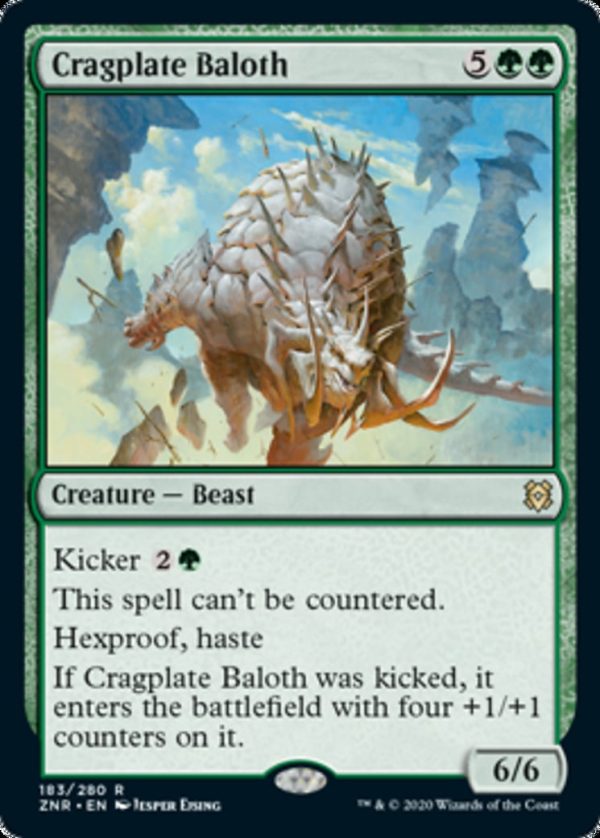 Cragplate Baloth - Zendikar Rising-(183)