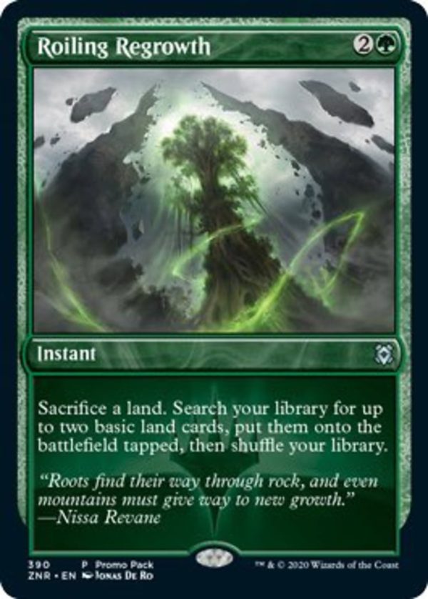 Roiling Regrowth - Zendikar Rising-(390)