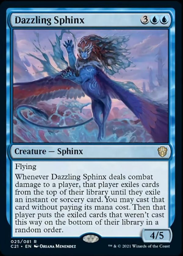 Dazzling Sphinx - Commander 2021-(025)