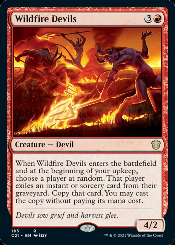 Wildfire Devils - Commander 2021-(183)