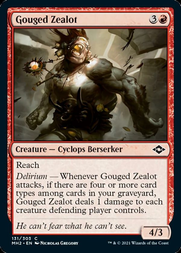 Gouged Zealot - Modern Horizons 2-(131)