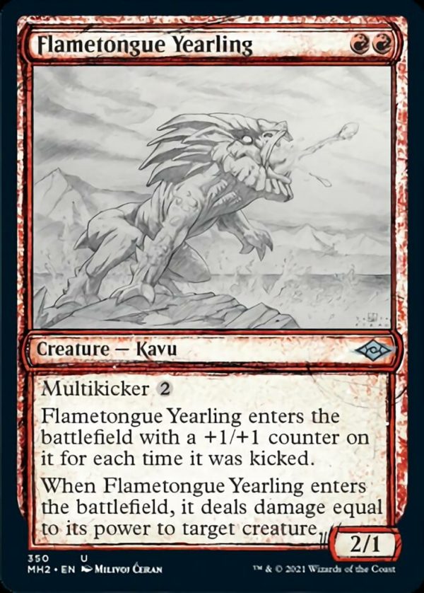 Flametongue Yearling - Modern Horizons 2-(350)