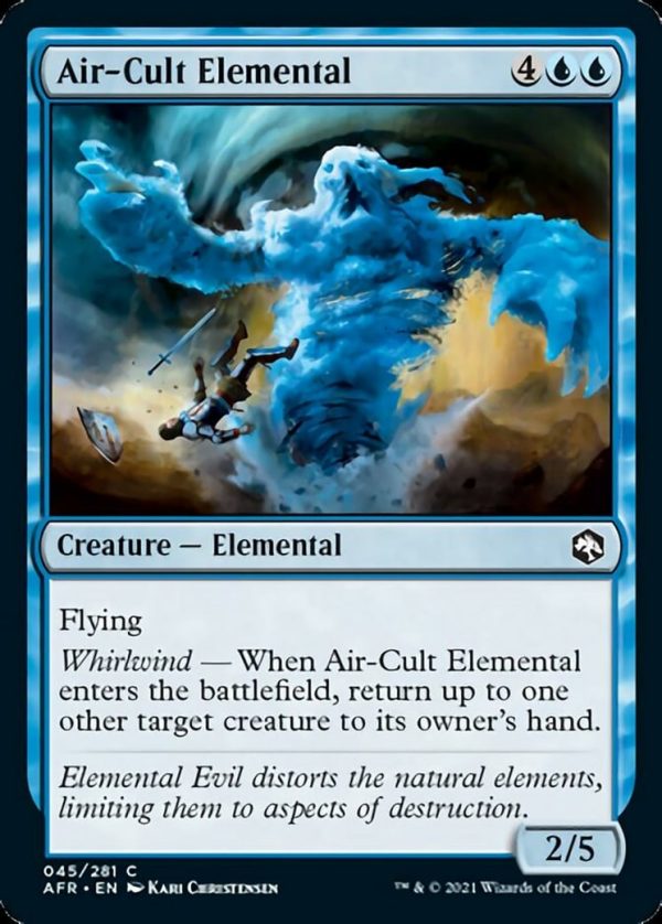 Air-Cult Elemental - Adventures in the Forgotten Realms-(045)-(Foil)