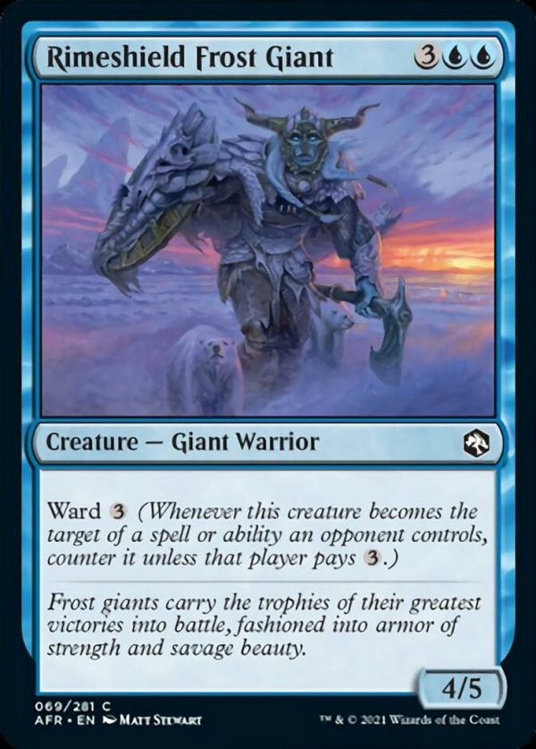 Rimeshield Frost Giant - Adventures in the Forgotten Realms-(069)-(Foil)