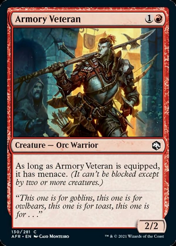 Armory Veteran - Adventures in the Forgotten Realms-(130)-(Foil)