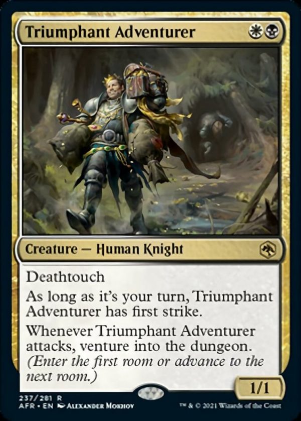 Triumphant Adventurer - Adventures in the Forgotten Realms-(237)-(Foil)