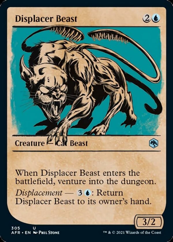 Displacer Beast - Adventures in the Forgotten Realms-(305)