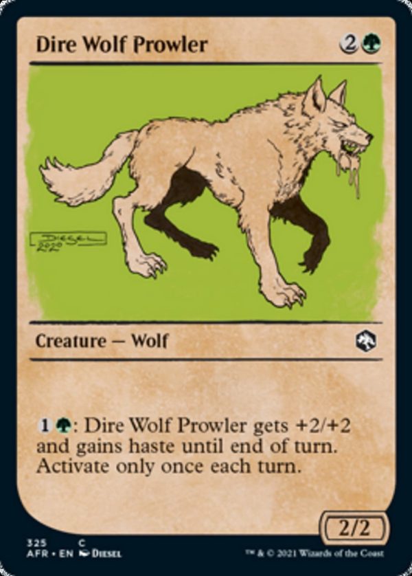 Dire Wolf Prowler - Adventures in the Forgotten Realms-(325)