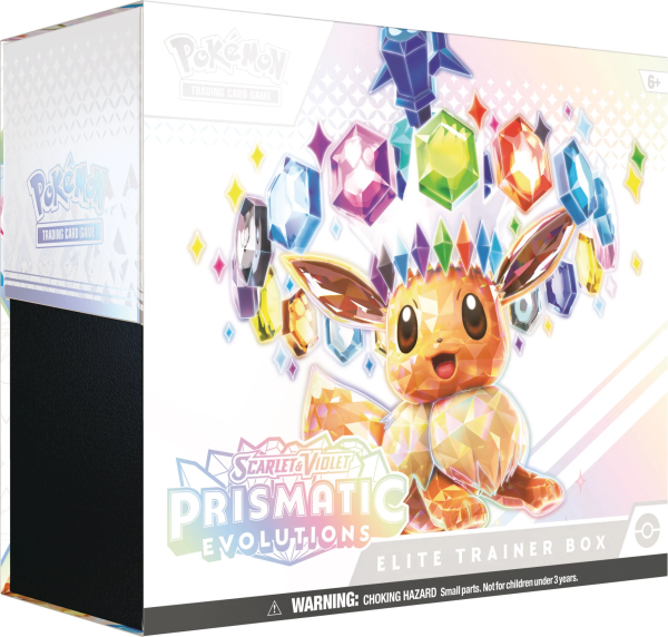 Pokemon: Scarlet & Violet Prismatic Evolutions: Elite Trainer Box (Preorder)